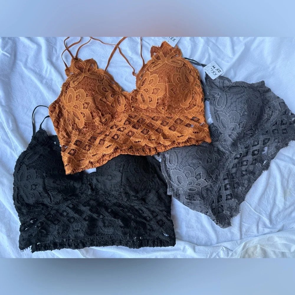 NWT Anemone‎ Lace Bralette  strappy adjustable XXL-MIX & Match all New bralettes